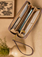 Load image into Gallery viewer, 5023 Odessa Wallet - Genuine Tooled Embossed Leather : Turquoise
