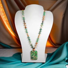 Load image into Gallery viewer, Multi-Gemstones Pendant Necklace.