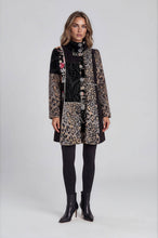 Load image into Gallery viewer, 2646-Z Mixed Print Leopard Patchwork Jacket: XL
