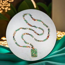 Load image into Gallery viewer, Multi-Gemstones Pendant Necklace.