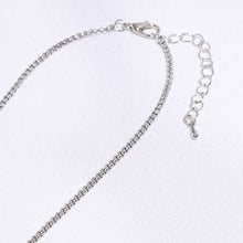 Load image into Gallery viewer, Round Pave Pendant RH Chain Necklace: 9300 / ONE SIZE
