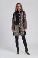 Load image into Gallery viewer, 2646-Z Mixed Print Leopard Patchwork Jacket: S
