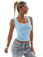Load image into Gallery viewer, Jacquard Knit Tank Top: Yellow / Missy / S
