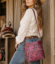 Load image into Gallery viewer, 8940 Mirabelle - Genuine Leather: Pomegranate
