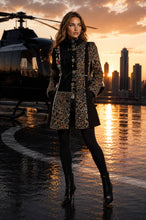 Load image into Gallery viewer, 2646-Z Mixed Print Leopard Patchwork Jacket: S
