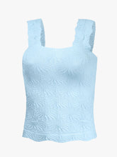 Load image into Gallery viewer, Jacquard Knit Tank Top: White / Missy / M
