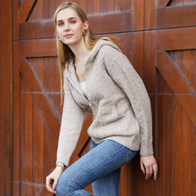 Load image into Gallery viewer, One Tone Plain Zippered Warm Hoodie: Gray / One Size
