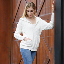 Load image into Gallery viewer, One Tone Plain Zippered Warm Hoodie: Gray / One Size
