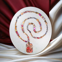 Load image into Gallery viewer, Sea Sediment Jasper Pendant Necklace
