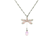 Load image into Gallery viewer, Rosalina  Crystal Dragonfly Necklace
