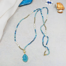 Load image into Gallery viewer, Majestic Gemstones Harmony Necklace: Onyx
