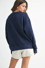 Load image into Gallery viewer, 9134GK East Coast Graphic Fleece Pullover: Navy / Contemporary / L
