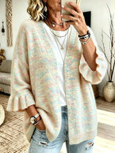 Load image into Gallery viewer, Solid 3/4 Sleeve Knit Cardigan: Green / Missy / L

