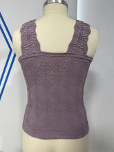 Load image into Gallery viewer, Jacquard Knit Tank Top: Black / Missy / S
