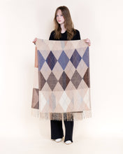 Load image into Gallery viewer, Autumn Argile Fringe Scarf: BEIGE / One Size
