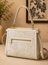 Load image into Gallery viewer, 5022 Mila - Genuine Tooled Embossed Leather: Chesunt Brown

