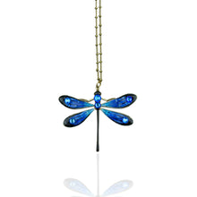 Load image into Gallery viewer, Daphne  Crystal Dragonfly Necklace
