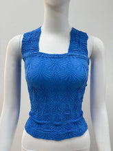 Load image into Gallery viewer, Jacquard Knit Tank Top: Black / Missy / L
