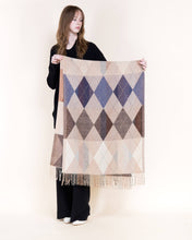 Load image into Gallery viewer, Autumn Argile Fringe Scarf: BEIGE / One Size
