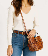 Load image into Gallery viewer, 4624 Valentina - Genuine Leather: Cognac
