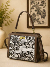 Load image into Gallery viewer, 5022 Mila - Genuine Tooled Embossed Leather: Chesunt Brown
