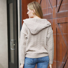 Load image into Gallery viewer, One Tone Plain Zippered Warm Hoodie: Gray / One Size
