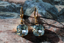 Load image into Gallery viewer, Swarovski Crystal Cushion Cut Earrings by La Vie
