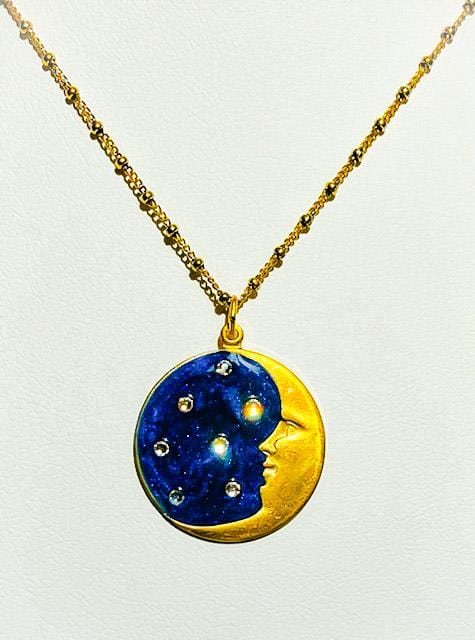 Man in the Moon Pendant